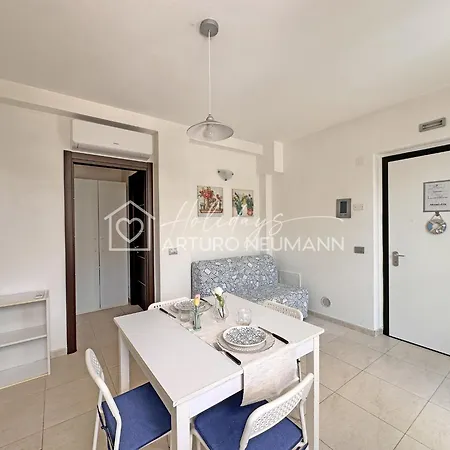 Apartmán 222- Bilocale Con Giardino E Aria Condizionata Al Adamo Ed Eva, Aria Condizionata, Wi-fi, Piscina - Al White Club Inclusa *